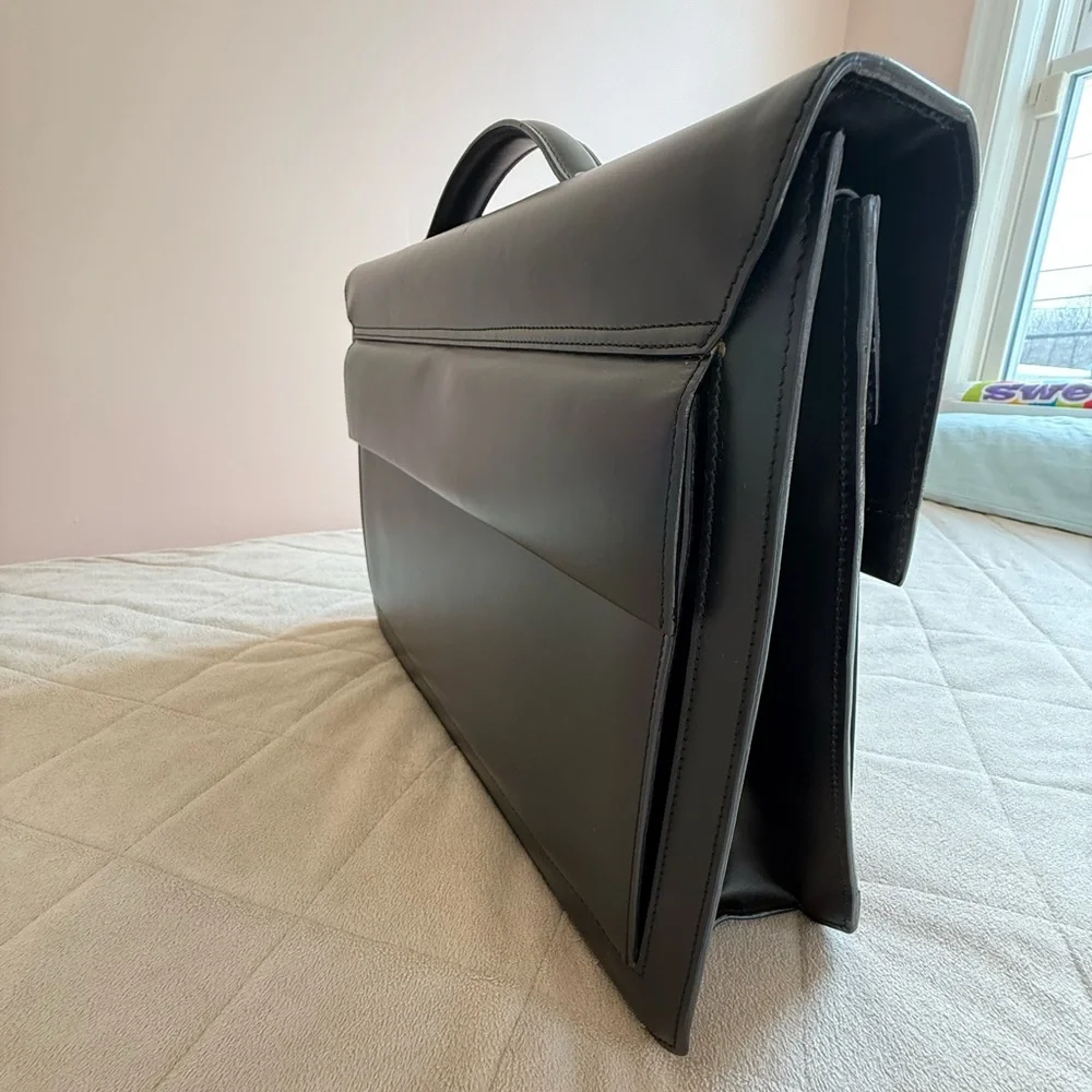 NAVA Milano Leather Briefcase